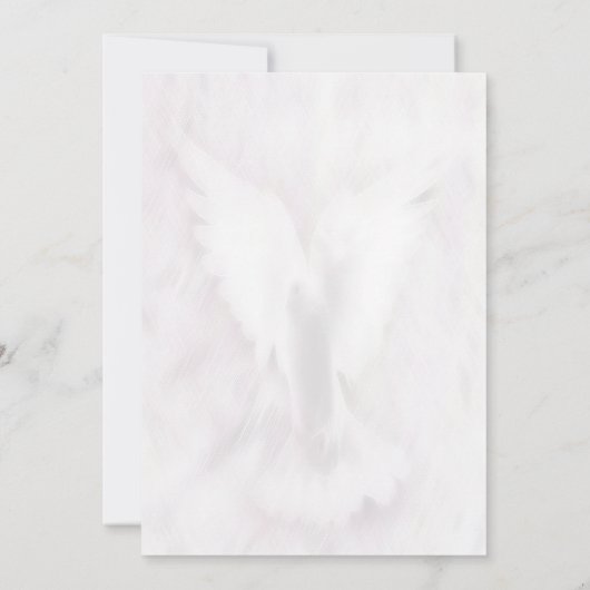 Invitation Un Mariage Dove En Deux (Dos)