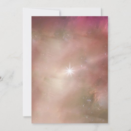 Invitation Un Mariage Fait Au Ciel (Dos)