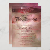 Invitation Un Mariage Fait Au Ciel (Devant / Derrière)