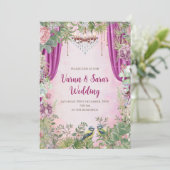 Invitation Un mariage indien invite Digital Hindu (Debout devant)