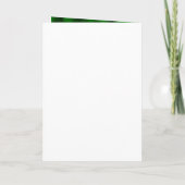 Invitation Un mariage irlandais (Dos)