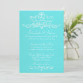 Invitation Un mariage moderne et luxueux (Debout devant)