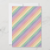 Invitation Un Mec chanceux sourire visage 1er anniversaire (Dos)