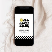 Invitation Un mec heureux | Boys Rad Kids 1er anniversaire