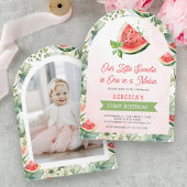Invitation Un melon pour un premier anniversaire