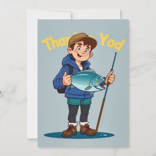 Invitation Un Merci pour Yod (Devant)