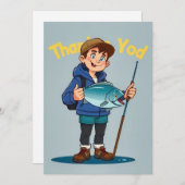 Invitation Un Merci pour Yod (Devant / Derrière)