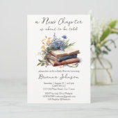 Invitation Un nouveau baby shower de chapitre (Debout devant)