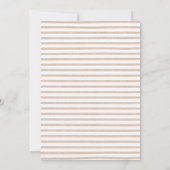 Invitation Un nouveau Baby shower d'oie stupide (Dos)