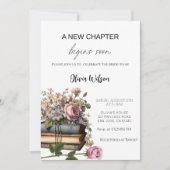 Invitation Un nouveau chapitre commence bientôt – Future mari (Devant)