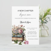 Invitation Un nouveau chapitre commence bientôt – Future mari (Debout devant)