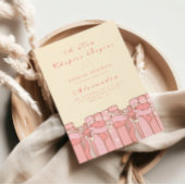 Invitation Un nouveau chapitre commence coquette arc nuptiale