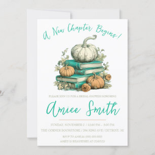 Invitation Un Nouveau Chapitre Commence ! Fête des mariées Ci