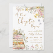 Invitation Un nouveau chapitre commence la Fête des mariées F (Devant)