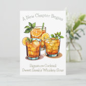 Invitation Un Nouveau Chapitre Commence Le Signe Aiguille À B (Debout devant)