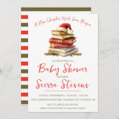 Invitation Un nouveau chapitre commence, le thème de Noël Bab (Devant / Derrière)