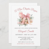 Invitation UN NOUVEAU CHAPITRE COMMENCE L'Invitation BRIDAL D (Devant / Derrière)