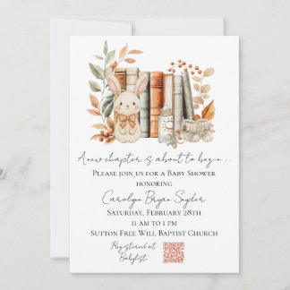 Invitation Un nouveau chapitre est sur le point de commencer 