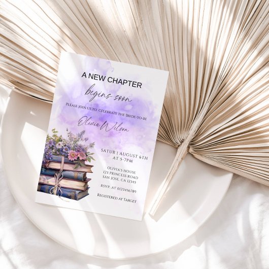 Invitation Un nouveau chapitre va bientôt commencer – Élégant