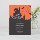 Invitation Un parti d'Halloween Spooktaculaire (Debout devant)
