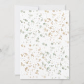 Invitation Un Pêcheur Rustique Est En Voie De Baby shower (Dos)