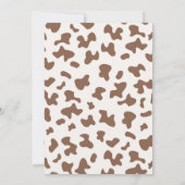 Invitation Un Pequeño Vaquerito viene en camino Baby shower (Dos)