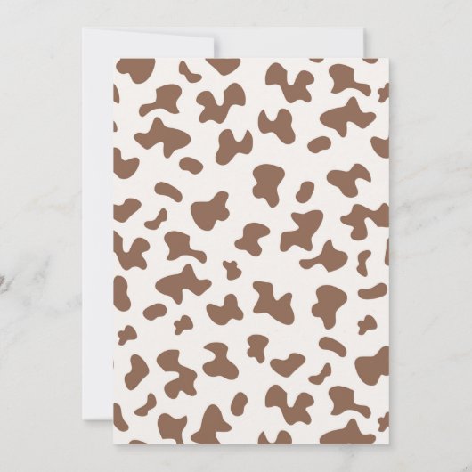 Invitation Un Pequeño Vaquerito viene en camino Baby shower (Dos)