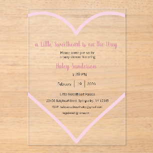 Invitation Un Petit Amour en Route