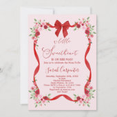 Invitation Un petit amour est en route (Devant)