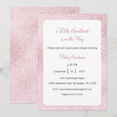 Invitation Un Petit Amour est en Route (Devant / Derrière)