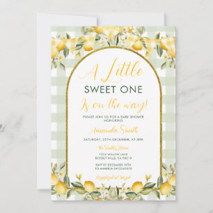 Invitation Un petit amour est en route Baby Shower Été