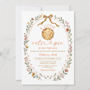 Invitation Un petit amour rustique est en route Fête de naiss