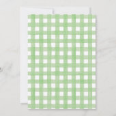 Invitation Un petit Baby shower agricole de Sprout (Dos)