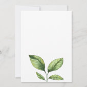 Invitation Un petit Baby shower Citrus Citron Cutie (Dos)