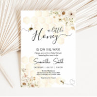 Un petit Baby shower d'abeilles au miel