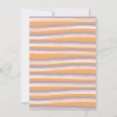 Invitation Un petit Baby shower d'aquarelle Boo Halloween (Dos)