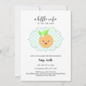 Invitation Un petit Baby shower de Clementine Cutie (Devant)