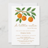 Invitation Un petit Baby shower de Clementine Cutie (Devant)