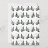 Invitation Un petit Baby shower de joie (Dos)