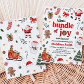 Invitation Un petit Baby shower de joie