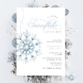 Invitation Un petit Baby shower de Snowflake