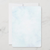 Invitation Un petit Baby shower de transport de bébé Citrouil (Dos)