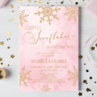 Un petit Baby shower de Wonderland Winter Flocon d