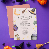 Un petit Baby shower d'Halloween de fille brasseus
