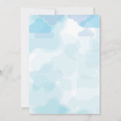 Invitation Un petit Baby shower éléphant d'arachide (Dos)