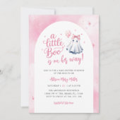 Invitation Un petit Baby shower fantôme d'Halloween Boo (Devant)