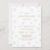 Invitation Un petit Baby shower neutre pour les femmes (Devant)