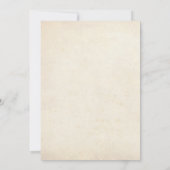 Invitation Un petit Baby shower Western Boy Cowboy (Dos)