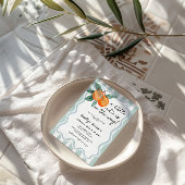 Invitation Un Petit Baby shower Whimsical Cutie Boys