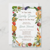 Invitation Un Petit Bébé local est sur le chemin de la douche (Devant)